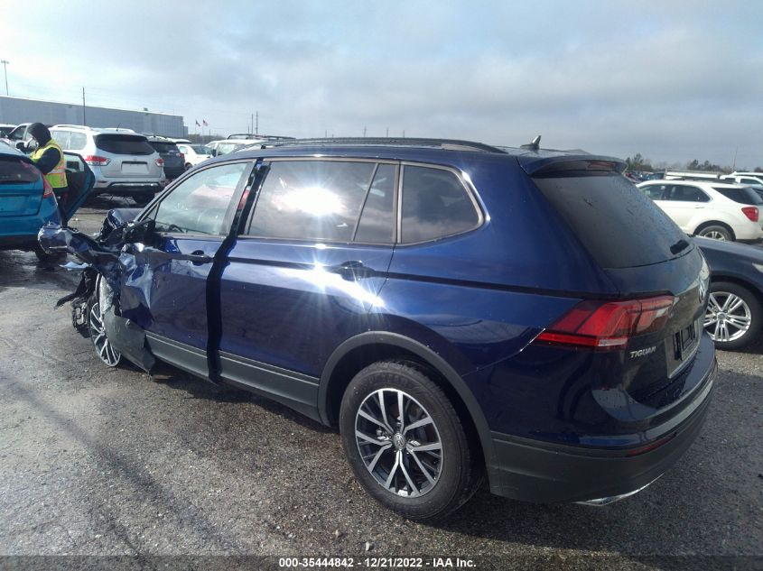 2021 VOLKSWAGEN TIGUAN S VIN: 3VV1B7AXXMM059631