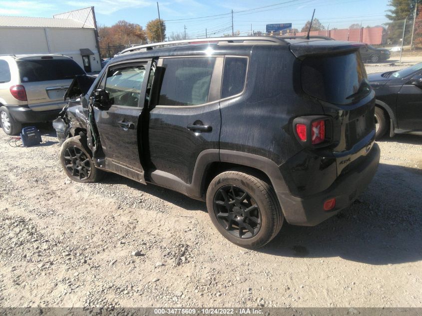 2020 JEEP RENEGADE ALTITUDE VIN: ZACNJBBB6LPL68854