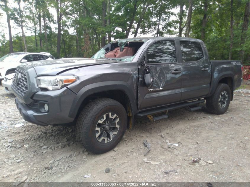 2021 TOYOTA TACOMA 4WD SR/SR5/TRD SPORT VIN: 3TYCZ5AN7MT012325