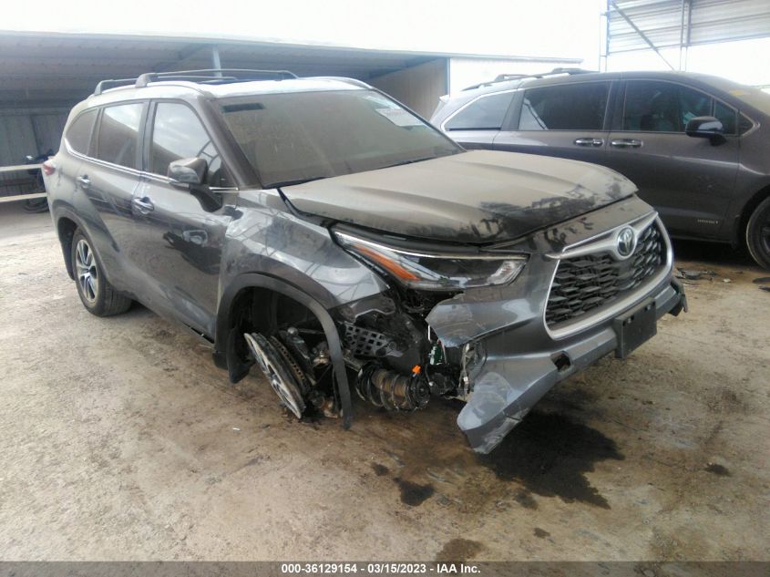 2023 TOYOTA HIGHLANDER L/LE/XLE/XSE/LIMITED VIN: 5TDKDRBH0PS012404