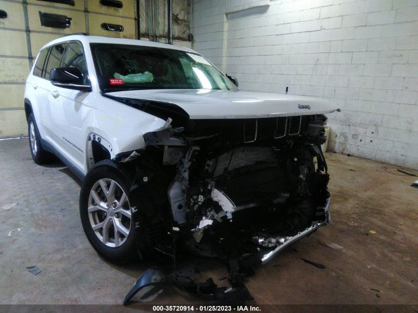 2021 JEEP GRAND CHEROKEE L LIMITED VIN: 1C4RJKBG1M8168358