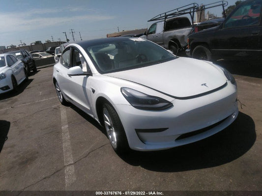 2021 TESLA MODEL 3 STANDARD RANGE PLUS VIN: 5YJ3E1EA2MF065333