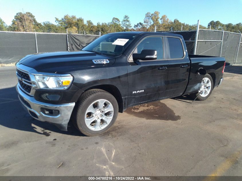 2022 RAM 1500 BIG HORN VIN: 1C6RREBT4NN114408