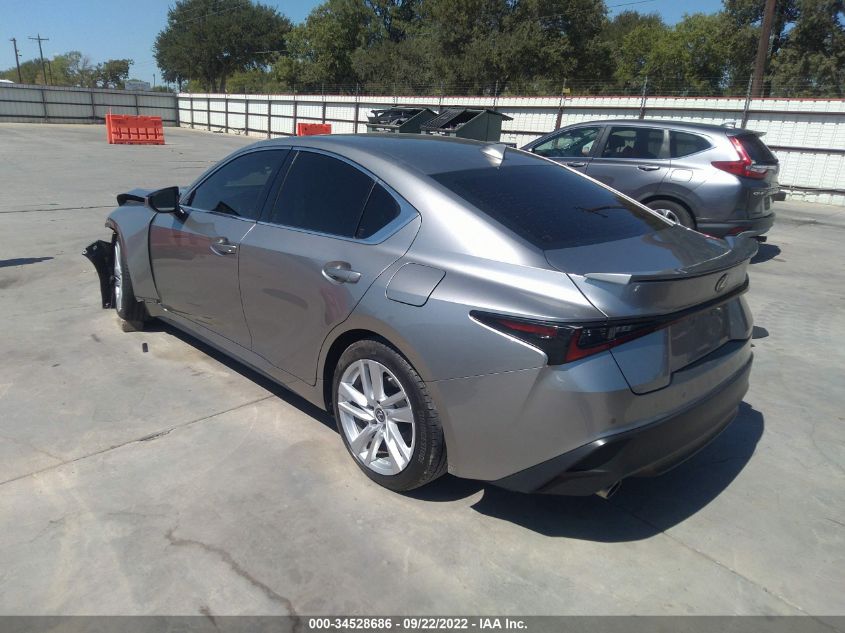 2021 LEXUS IS IS 300 VIN: JTHCA1D26M5115480