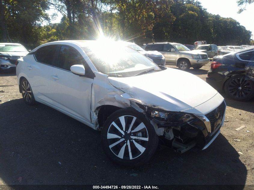 2021 NISSAN SENTRA SV VIN: 3N1AB8CV1MY269689