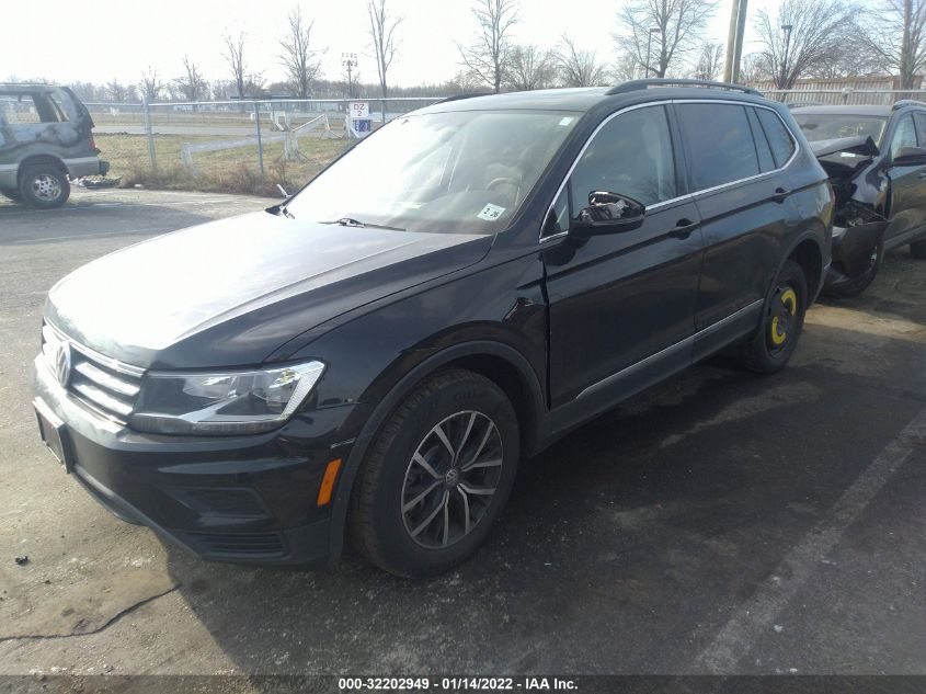 2021 VOLKSWAGEN TIGUAN SE/SE R-LINE BLACK/SEL VIN: 3VV2B7AX6MM071716