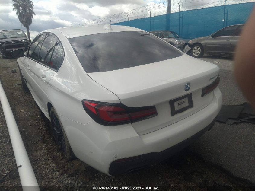 2022 BMW 5 SERIES 530E VIN: WBA13AG08NCJ70438