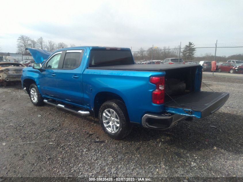 2022 CHEVROLET SILVERADO 1500 LT VIN: 1GCUDDED8NZ631705
