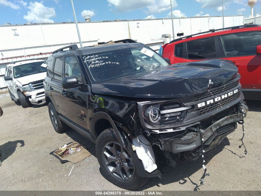 2022 FORD BRONCO SPORT BADLANDS VIN: 3FMCR9D91NRD47937