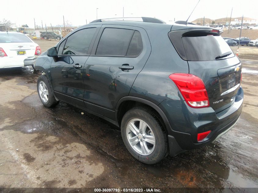 2022 CHEVROLET TRAX LT VIN: KL7CJPSM3NB518728