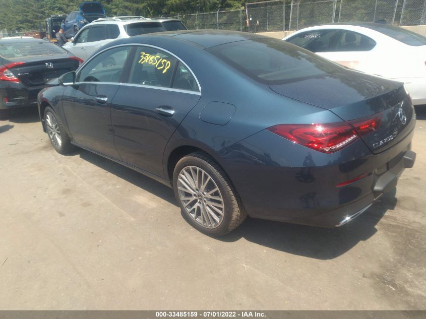 2021 MERCEDES-BENZ CLA CLA 250 VIN: W1K5J4HB8MN193402