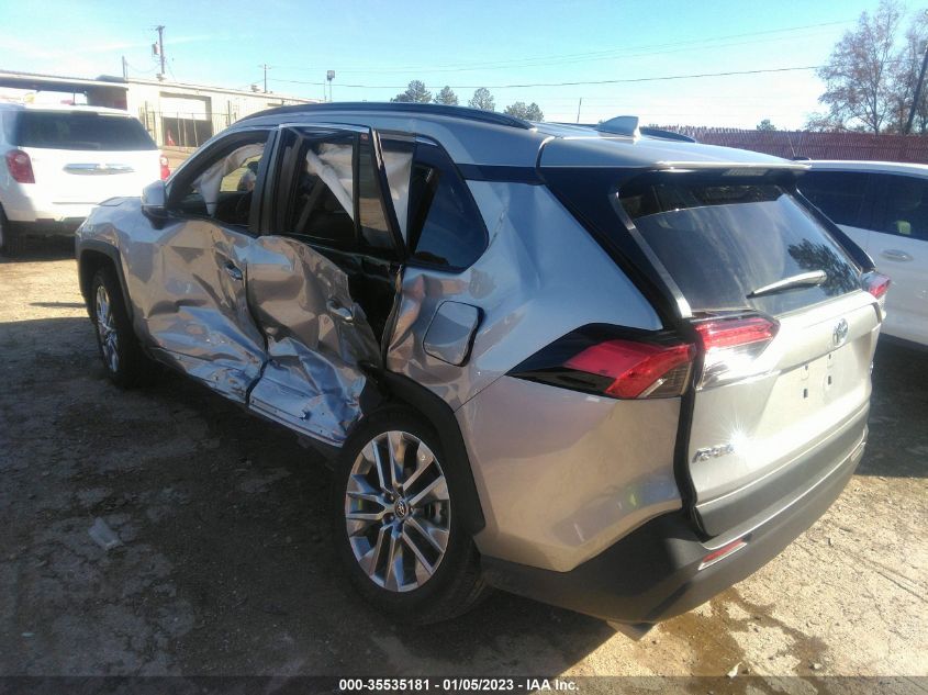 2022 TOYOTA RAV4 XLE PREMIUM VIN: 2T3C1RFV4NC192450