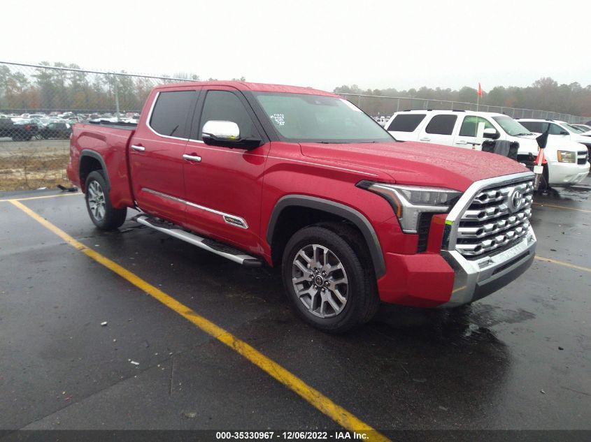 2022 TOYOTA TUNDRA 2WD 1794 EDITION VIN: 5TFMA5BC1NX002163