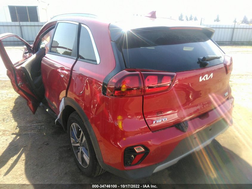 2022 KIA NIRO LXS VIN: KNDCB3LC1N5547979