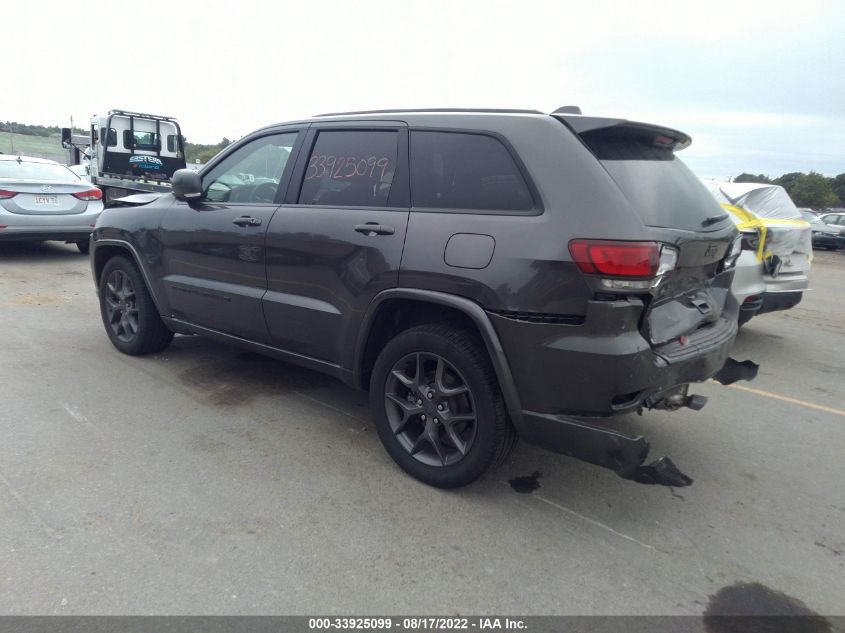 2021 JEEP GRAND CHEROKEE 80TH ANNIVERSARY VIN: 1C4RJFBG7MC676046