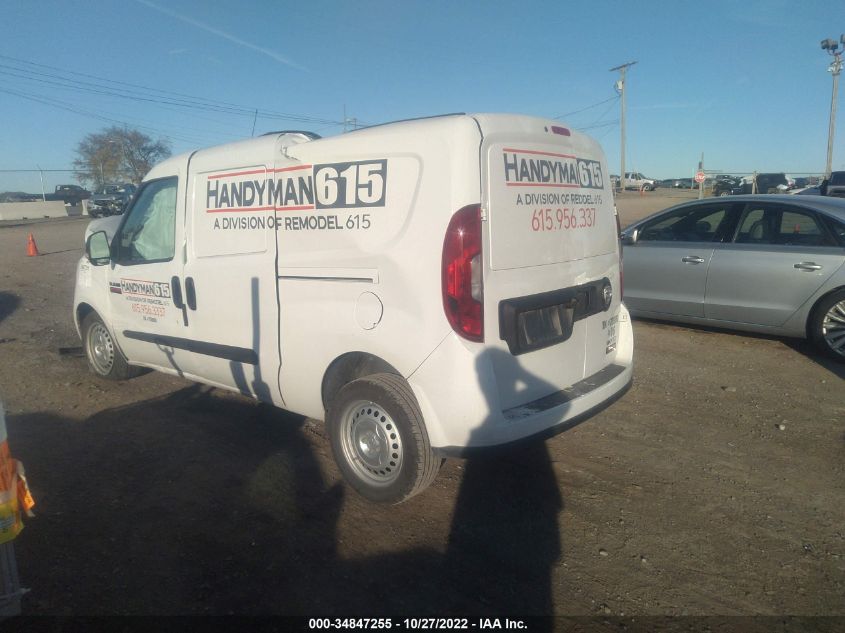 2022 RAM PROMASTER CITY WAGON VIN: ZFBHRFAB6N6W44587