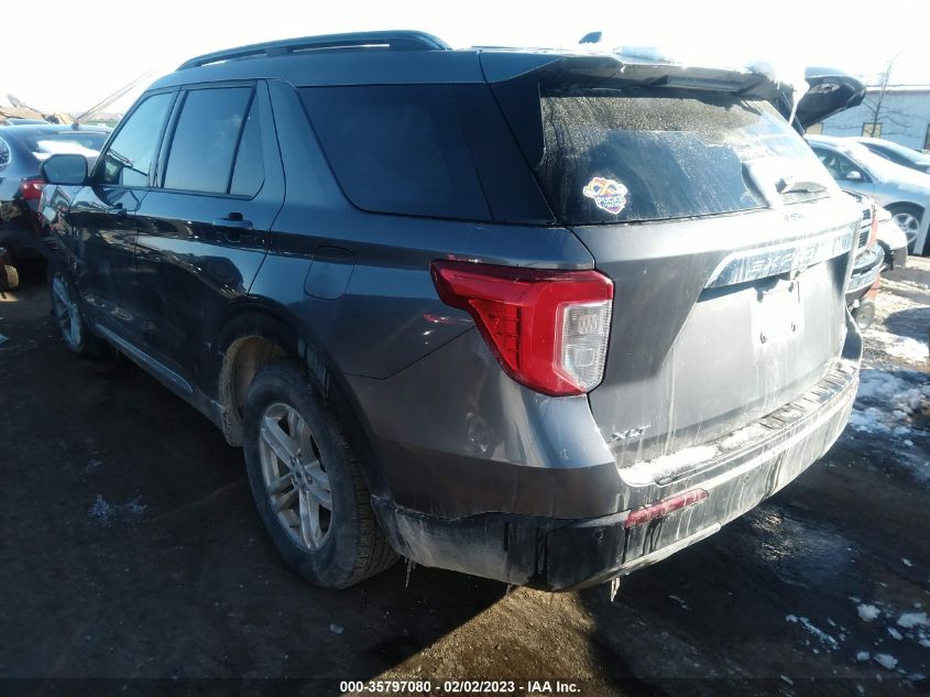 2021 FORD EXPLORER XLT VIN: 1FMSK8DH9MGA45562