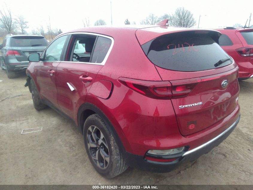 2022 KIA SPORTAGE LX VIN: KNDPM3AC6N7993970