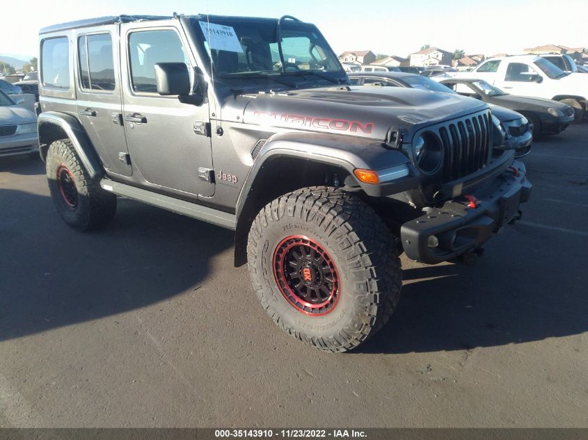 2021 JEEP WRANGLER UNLIMITED RUBICON VIN: 1C4HJXFG3MW778289