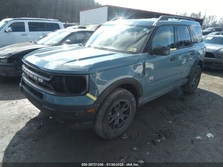 2021 FORD BRONCO SPORT BIG BEND VIN: 3FMCR9B60MRA83634