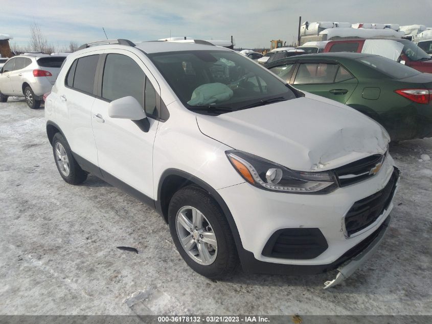 2022 CHEVROLET TRAX LT VIN: KL7CJPSM7NB559797
