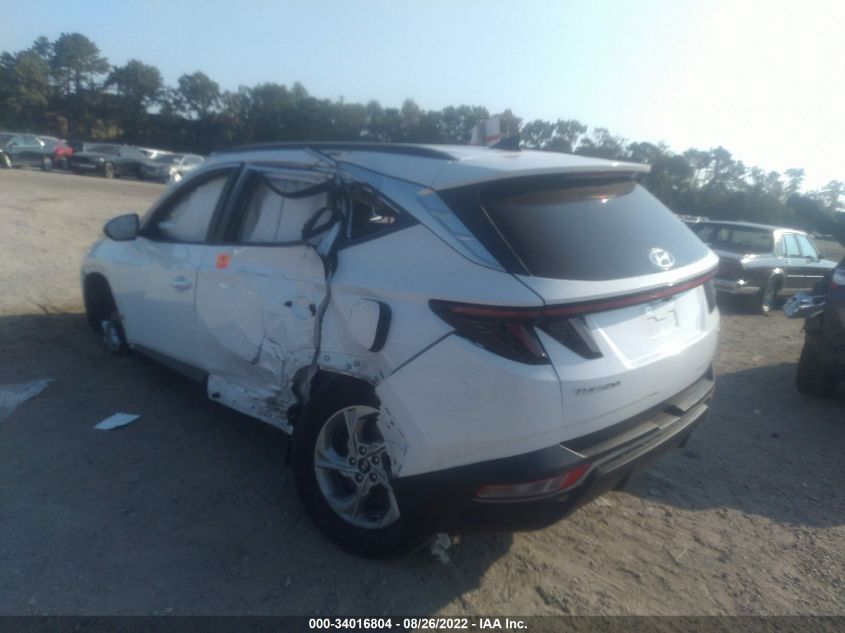 2022 HYUNDAI TUCSON SEL VIN: 5NMJBCAE0NH024705