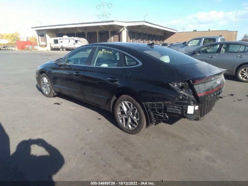 2022 HYUNDAI SONATA SEL VIN: KMHL14JA8NA214384