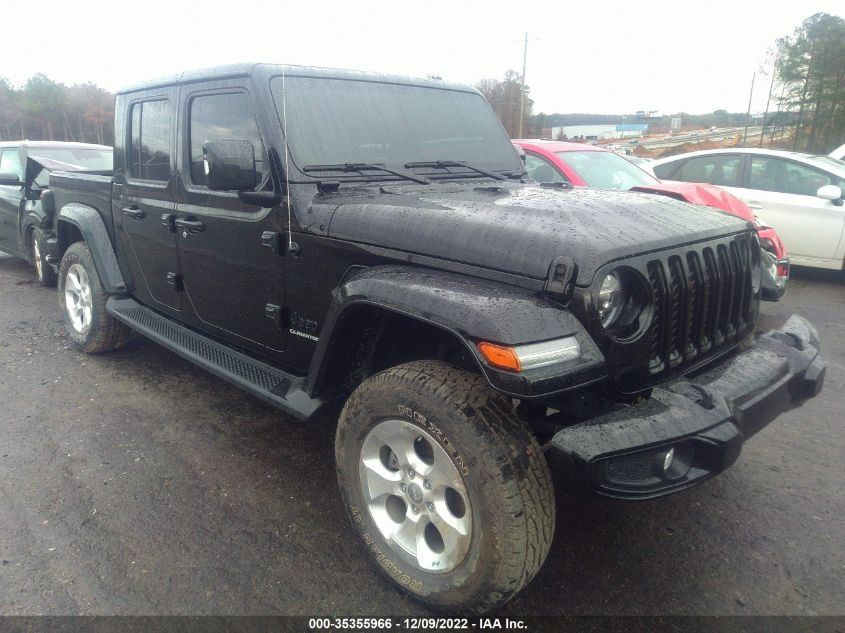 2022 JEEP GLADIATOR HIGH ALTITUDE VIN: 1C6HJTFG9NL139823