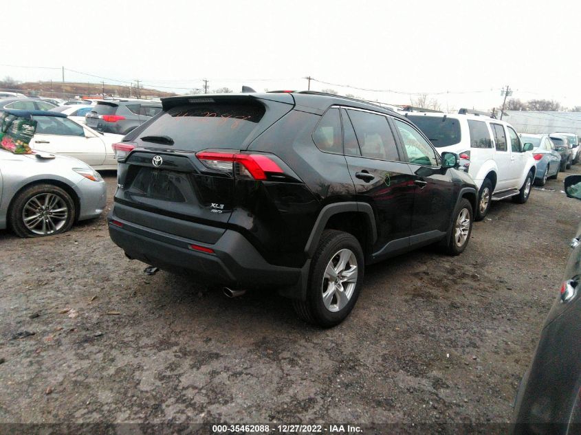 2021 TOYOTA RAV4 XLE VIN: 2T3P1RFVXMW166420