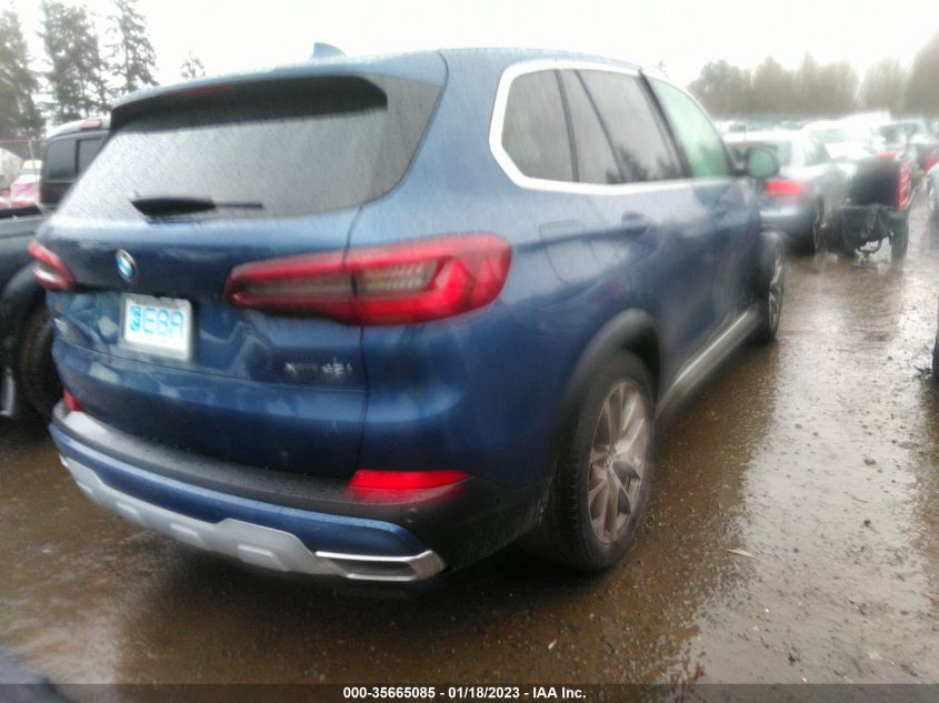 2021 BMW X5 XDRIVE40I VIN: 5UXCR6C04M9F36020