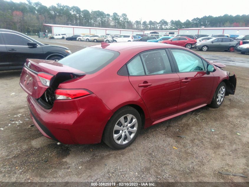 2022 TOYOTA COROLLA LE VIN: 5YFEPMAE9NP325925