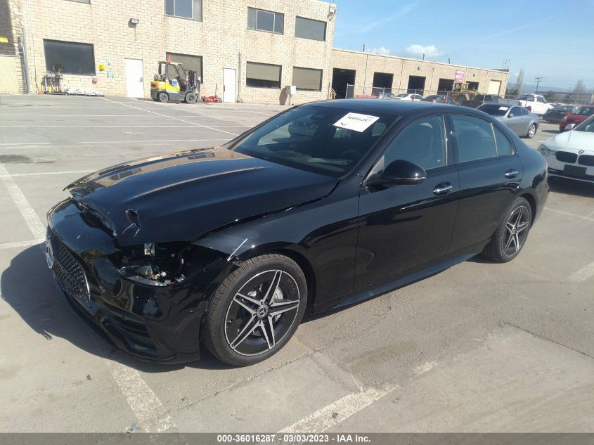2022 MERCEDES-BENZ C-CLASS C 300 VIN: W1KAF4GB9NR053239