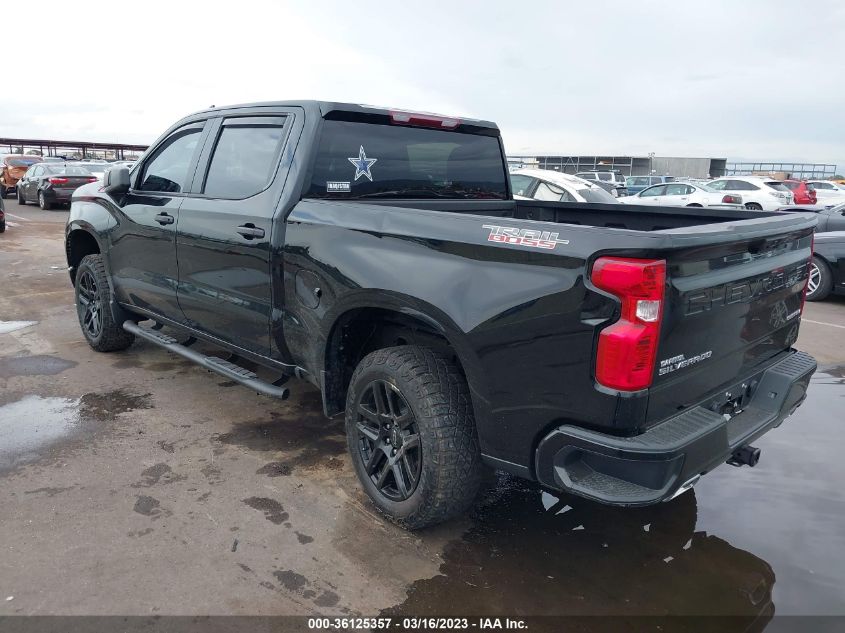 2022 CHEVROLET SILVERADO 1500 CUSTOM TRAIL BOSS VIN: 3GCUDCET3NG658151
