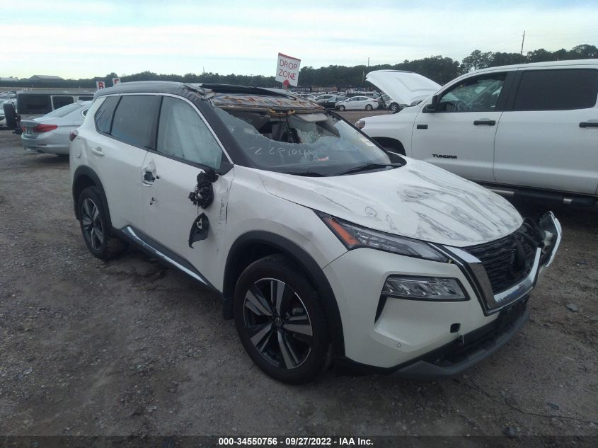 2021 NISSAN ROGUE SL VIN: JN8AT3CB7MW218728