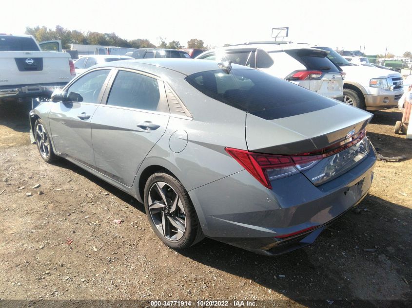 2022 HYUNDAI ELANTRA SEL VIN: KMHLN4AGXNU303025