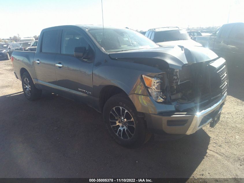 2021 NISSAN TITAN SV VIN: 1N6AA1EC1MN529196