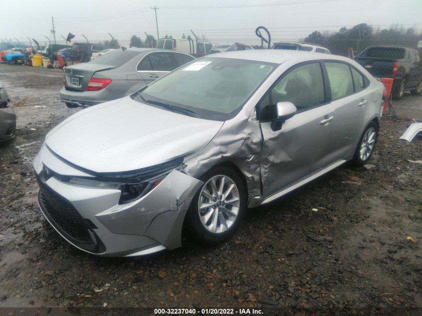 2021 TOYOTA COROLLA LE VIN: JTDVPMAE7MJ151341