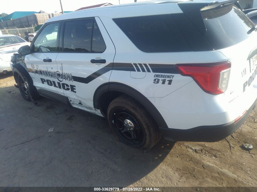2021 FORD POLICE INTERCEPTOR VIN: 1FM5K8ABXMGC21287