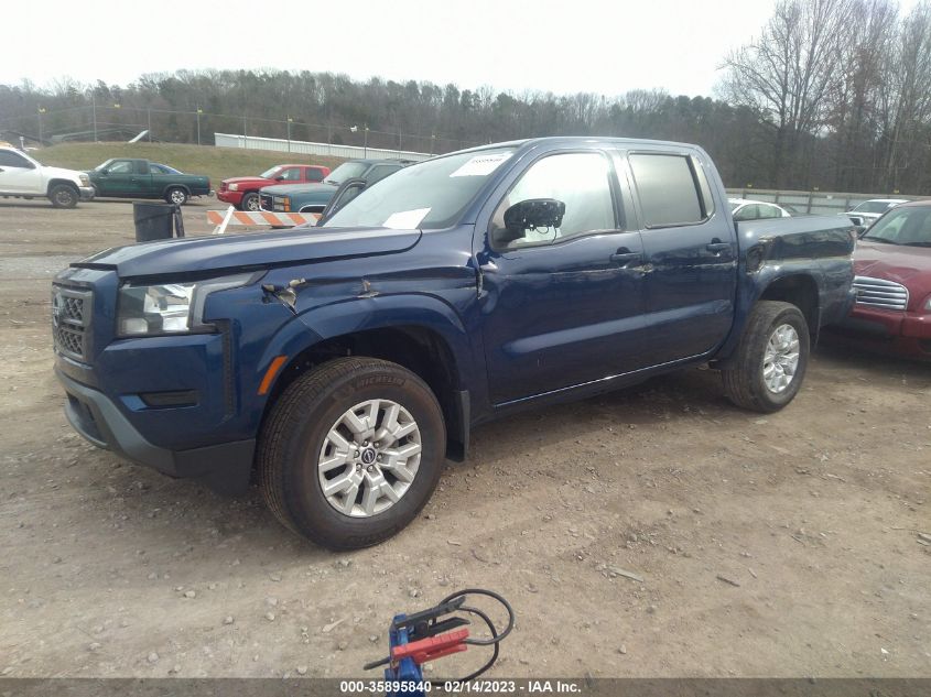2022 NISSAN FRONTIER SV VIN: 1N6ED1EK2NN647601