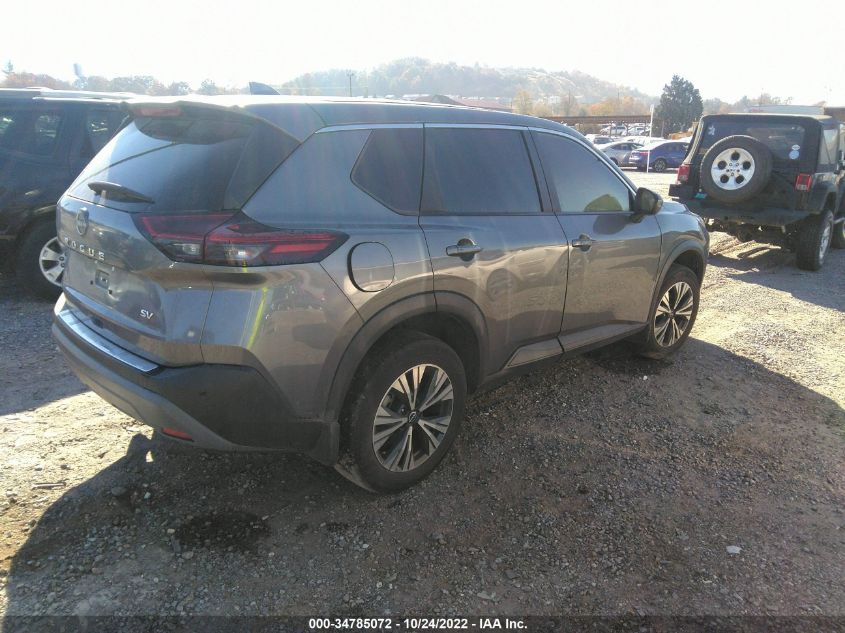 2022 NISSAN ROGUE SV VIN: 5N1BT3BA9NC685480