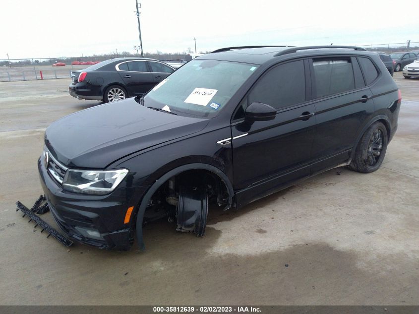 2021 VOLKSWAGEN TIGUAN SE/SE R-LINE BLACK/SEL VIN: 3VV3B7AXXMM009708