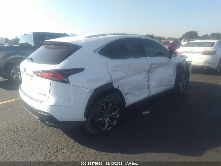 2021 LEXUS NX NX 300 F SPORT VIN: JTJSARBZ5M5023138