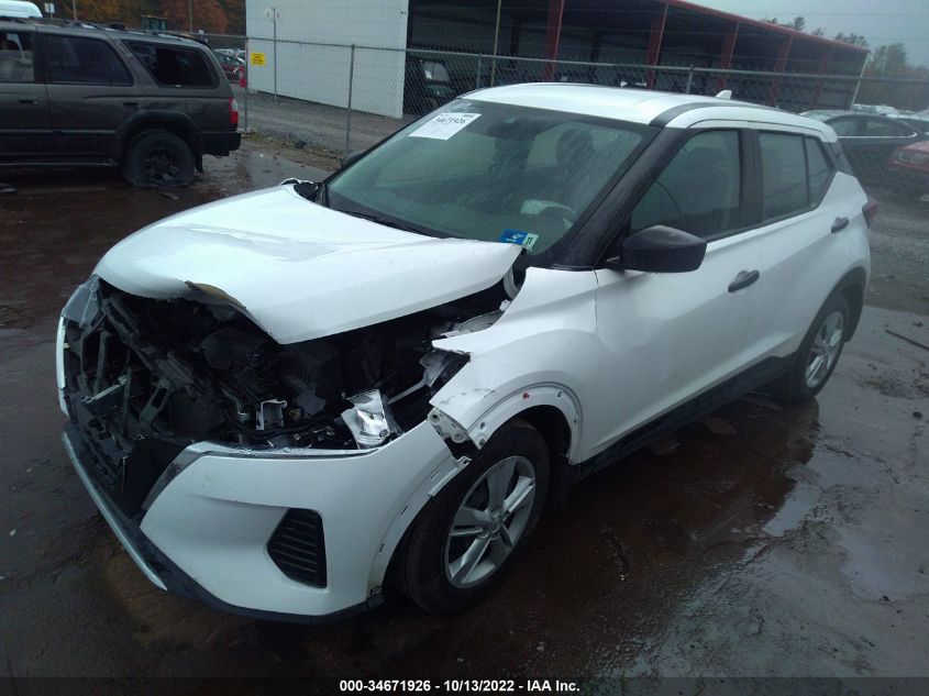 2021 NISSAN KICKS S VIN: 3N1CP5BVXML542278