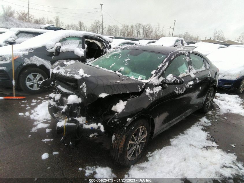 2022 KIA FORTE LXS VIN: 3KPF24AD1NE462577