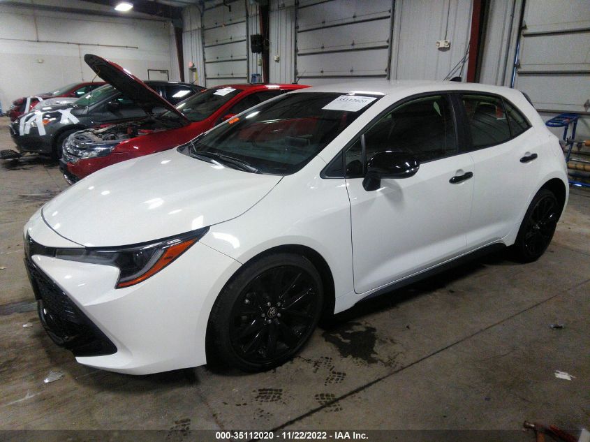 2022 TOYOTA COROLLA HATCHBACK SE/NIGHTSHADE/XSE VIN: JTND4MBEXN3183267