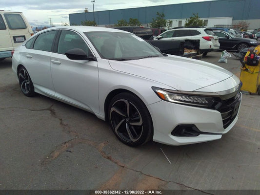 2022 HONDA ACCORD SEDAN SPORT VIN: 1HGCV1F35NA002786