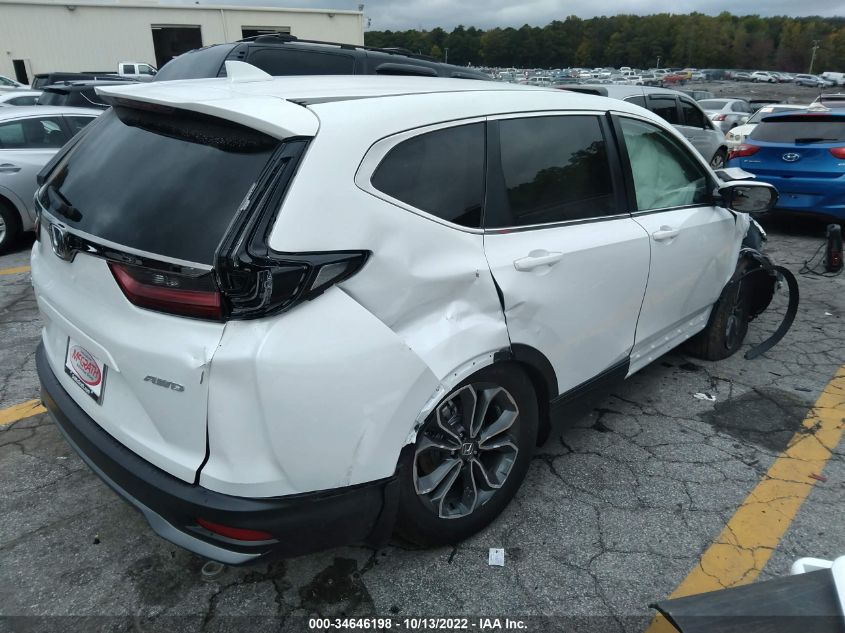 2022 HONDA CR-V EX VIN: 7FARW2H53NE042287