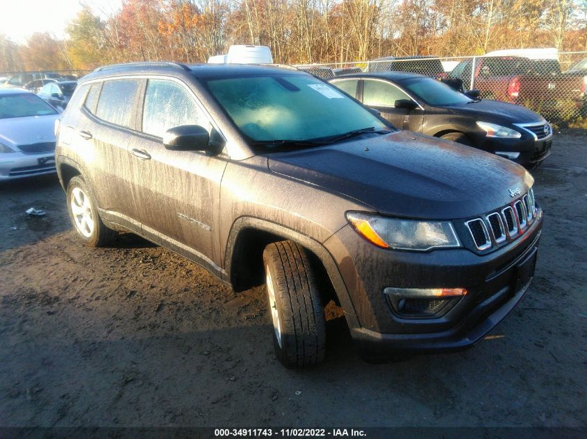 2021 JEEP COMPASS LATITUDE VIN: 3C4NJDBB0MT551563