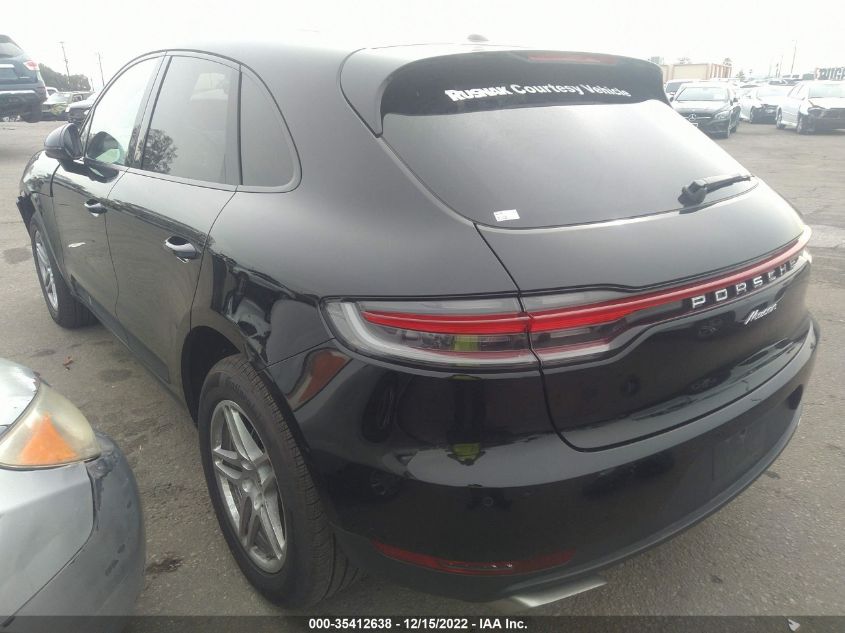 2021 PORSCHE MACAN VIN: WP1AA2A56MLB15003