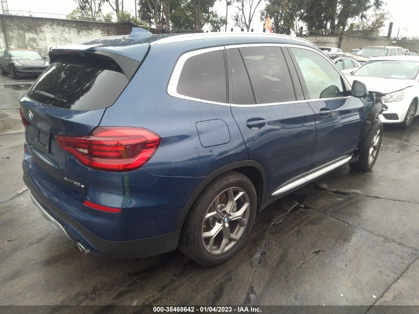 2020 BMW X3 XDRIVE30E VIN: 5UXTS1C07L9D06297